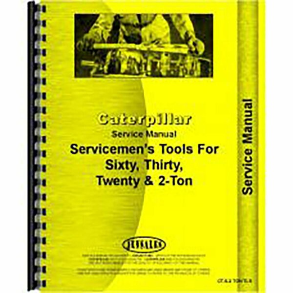 Aftermarket Service Manual Fits Caterpillar 30 Crawler Tools All SNs RAP69825